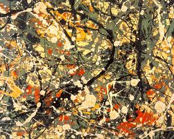 cuadro de Jackson Pollock