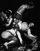 Robert Longo - Heritage. Untitled (After Caravaggio, Crucifixion of St. Peter, 1601)